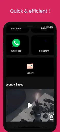 Keepvid app - social media downloader स्क्रीनशॉट 3