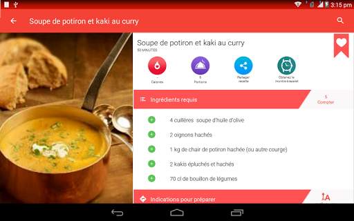 Recettes de soupe screenshot 9