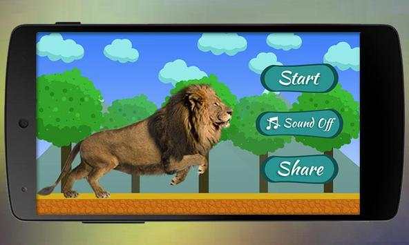 Jungle Lion Run screenshot 1