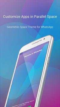 Geometric Space Theme for WP screenshot 1