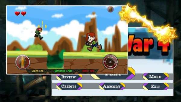 2D Zombie Hunt Adventure screenshot 1