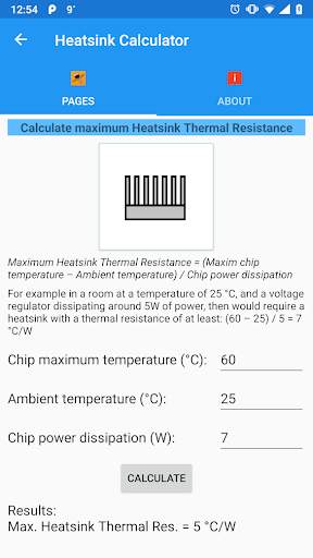 VAReg app: LM317, Voltage Divider Calculators screenshot 5
