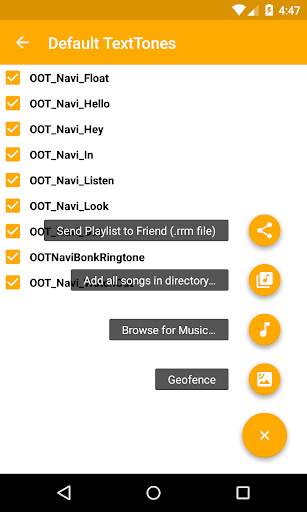 Random Ringtones Manager (RRM) screenshot 4