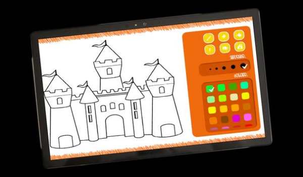 Drawing Castle Free Coloring Game for Kids screenshot 3