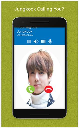 Jungkook BTS Call: Fake Video Call screenshot 1