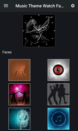 Music Theme Watch Faces screenshot 1