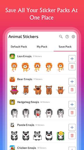 Animal Stickers for WhatsApp - WAStickerApps screenshot 7