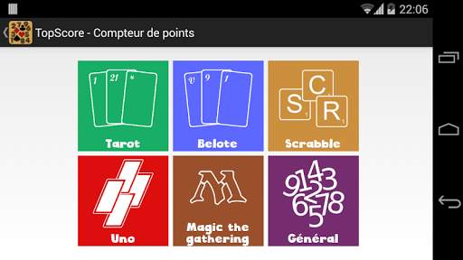 TopScore - Compteur de points 1 تصوير الشاشة