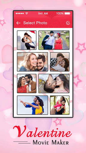 Valentine Video Maker: love Movie Maker screenshot 2