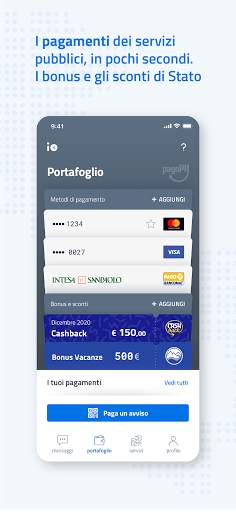IO, l'app dei servizi pubblici screenshot 6
