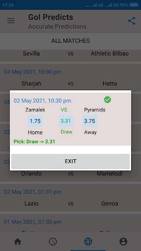 Gol Predicts screenshot 4