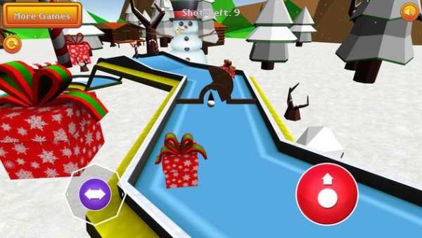 Mini Golf: Retro Christmas स्क्रीनशॉट 7