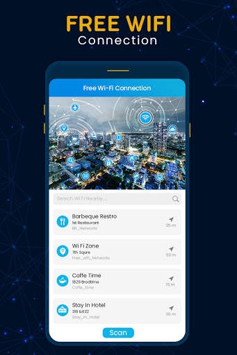 Free WiFi Connection Anywhere :Network Map Connect screenshot 2