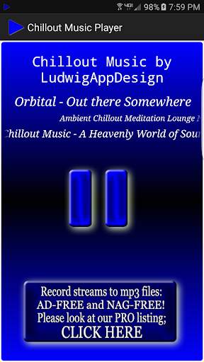 Chillout Music Player screenshot 1