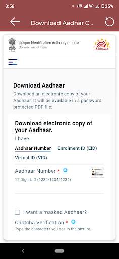 Aadhar Card –Check Aadhar Card Status Online Guide screenshot 4
