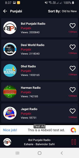 All Punjabi Radios 7 تصوير الشاشة