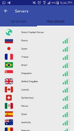 Zenda VPN Free Unlimited  VIP / Free VPN IP 2019 screenshot 3