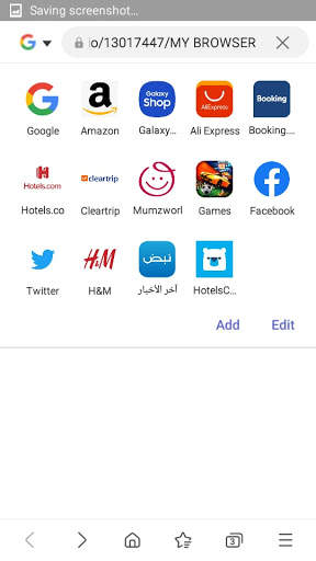 MY BROWSER screenshot 2