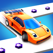 Double Tap Car Jumping Dash Run иконка