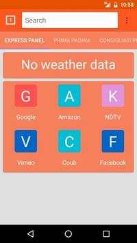Orange Mini Browser स्क्रीनशॉट 2