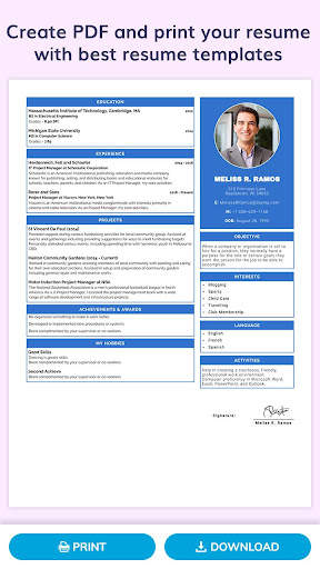 CV Maker, Resume Builder and Resume Templates screenshot 7