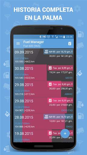 Fuel Manager (Consumo) screenshot 2