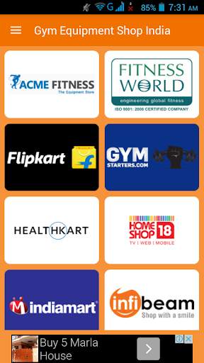 Gym Equipment Shop India screenshot 1
