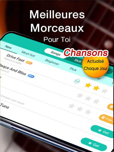Real Guitare Gratuite - Jeu de Rythme & Accords screenshot 20