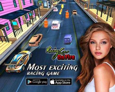 Racing Car On Fire screenshot 2
