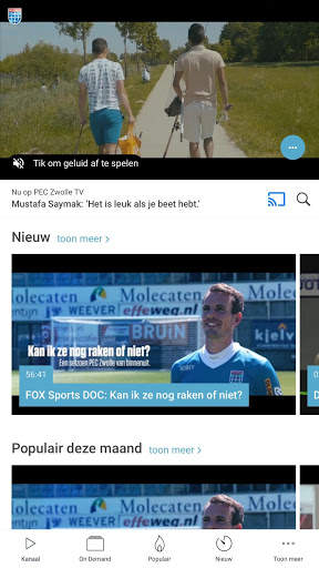 PEC Zwolle TV screenshot 2