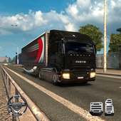 Heavy Truck Driver Transport Cargo 3D logo