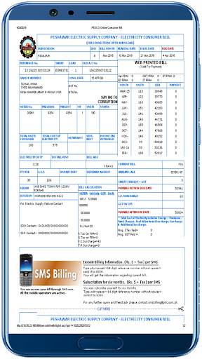 Check WAPDA Electricity Bills Online 2020 screenshot 3