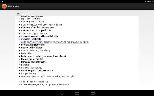 Homeopathic Quick Reference screenshot 10