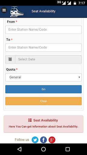 Indian Rail Train Info - Live Train Status, PNR screenshot 6