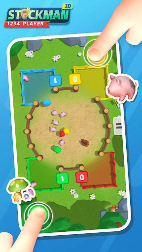 Stickman 1234 Player Games 3D screenshot 6
