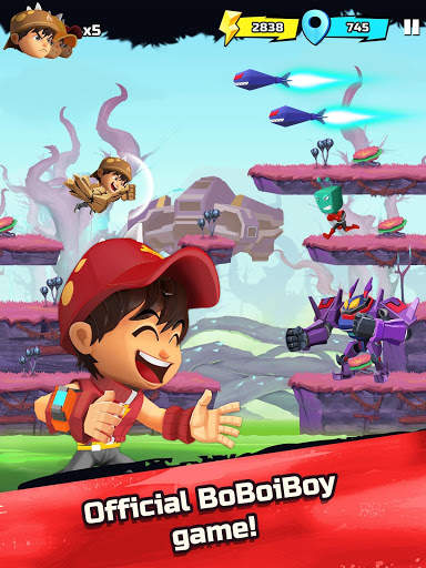 BoBoiBoy Galaxy Run: Fight Aliens to Defend Earth! screenshot 8