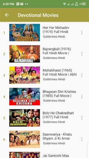 Bollywood Movies screenshot 4