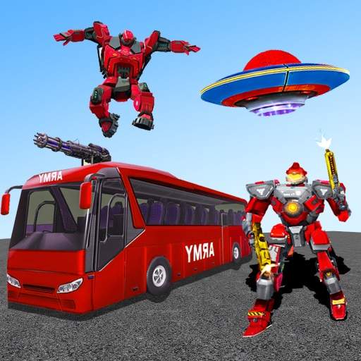 Robot Car Game – Transforming Army Bus Robot games 0.1