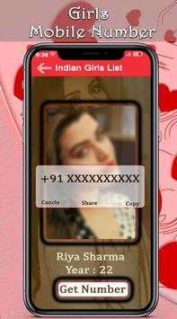 Girls Mobile Number Prank screenshot 4