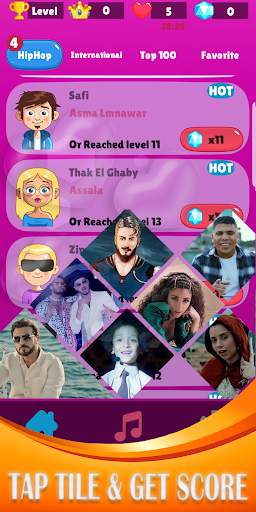 Piano Tiles Arab Music screenshot 4