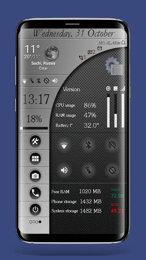 Тема GrayArch для Total Launcher screenshot 4