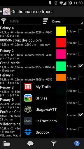 MyTrails screenshot 3