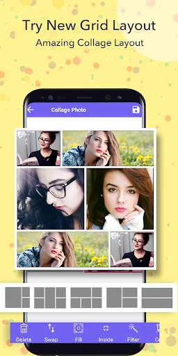 Love photo collage maker- Photo editor studio 2019 screenshot 1