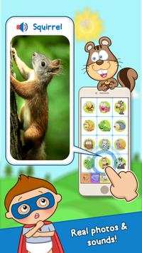 Animal Sounds - Sound touch learning game screenshot 2