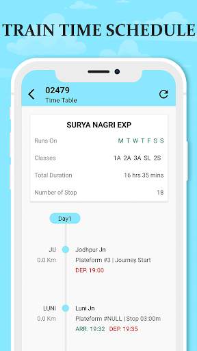 Live Train Status, PNR Status : Where is my Rail screenshot 2
