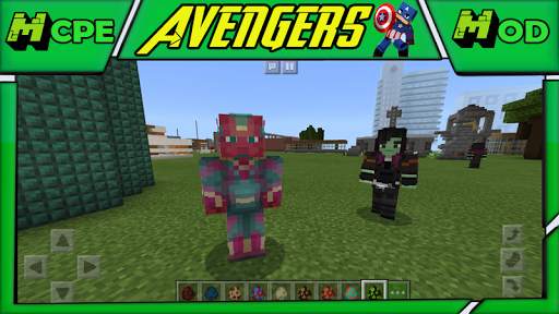 Avengers Superheroes Mod for Minecraft PE screenshot 2