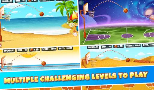Basketball Dunk Shoot : League Match screenshot 4