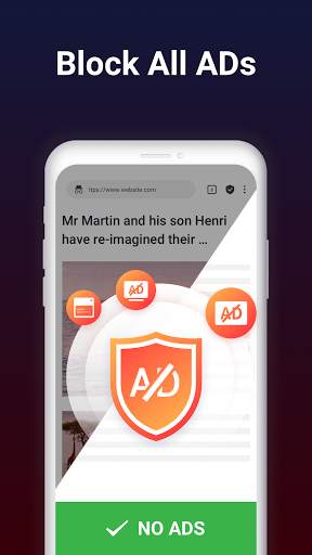 Private Browser: Navigateur Privé & Incognito screenshot 1