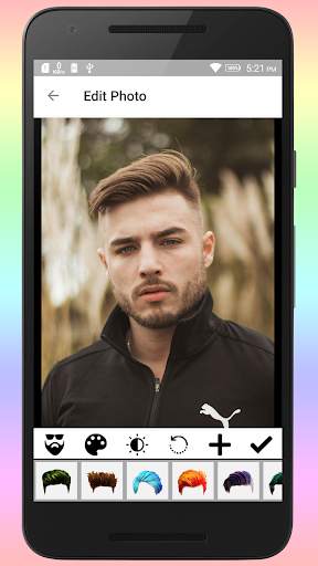 Man Hair Styles : New Hair, Mustache, Beard Styles screenshot 5