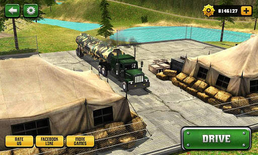 Uphill Offroad Army Oil Tanker скриншот 1